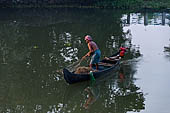 Kerala backwaters, sunrise from our guesthouse at Kumarakom 